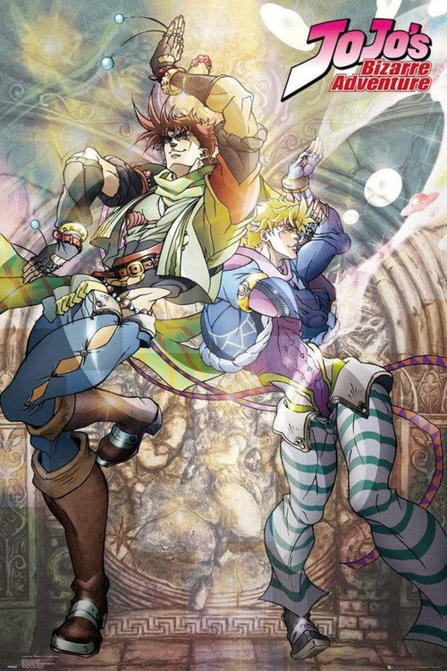 GBeye Jojos Bizarre Adventure Joseph and Ceasar Póster 61x91,5cm | Yourdecoration.es