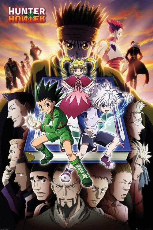 GBeye Hunter X Hunter Book Key Art Póster 61x91,5cm | Yourdecoration.es