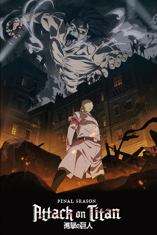 Gbeye GBYDCO044 Attack On Titan S4 Key Art Póster 61x 91-5cm | Yourdecoration.es