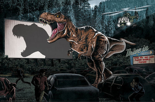 Gbeye GBYDCO067 Jurassic World Cinema Póster 91-5x61cm | Yourdecoration.es