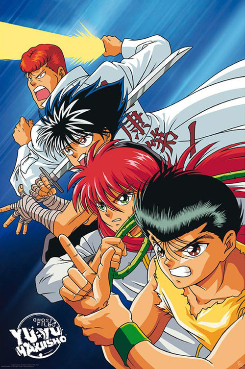 Gbeye GBYDCO086 Yu Yu Hakusho Group Póster 61x 91-5cm | Yourdecoration.es