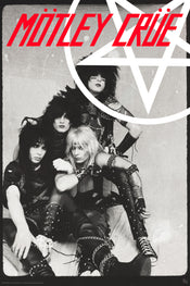 gbeye gbydco294 motley crue pentangle Póster 61x91 5cm | Yourdecoration.es