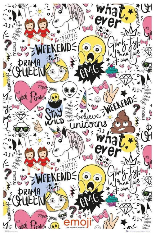 GBeye Emoji Millennials Póster 61x91,5cm | Yourdecoration.es