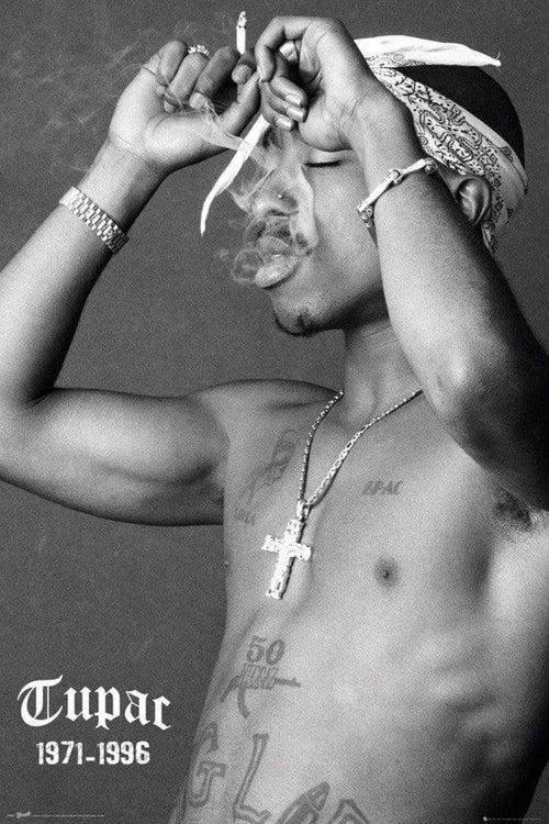 GBeye Tupac Smoke Póster 61x91,5cm | Yourdecoration.es