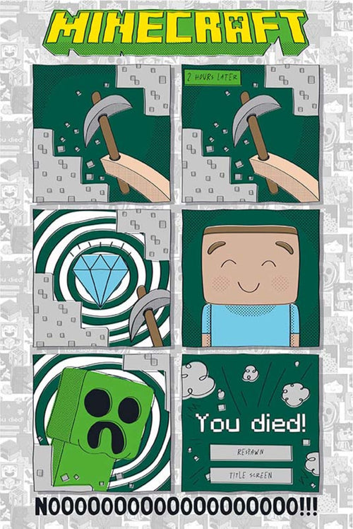 GBeye Minecraft One Last Diamond  Póster 61x91,5cm | Yourdecoration.es