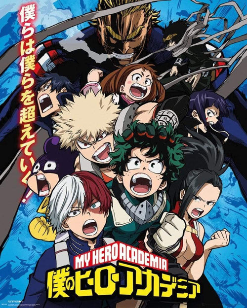 GBeye My Hero Academia Season 2 Póster 40x50cm | Yourdecoration.es