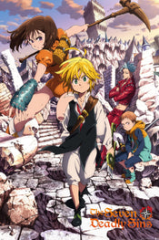 Gbeye The Seven Deadly Sins Key Art 2 Póster 61X91 5cm | Yourdecoration.es