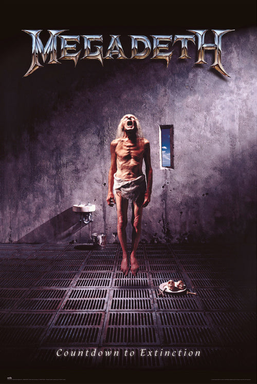 grupo erik GPE5707 megadeth countdown to extinction Póster 61x91,5cm | Yourdecoration.es