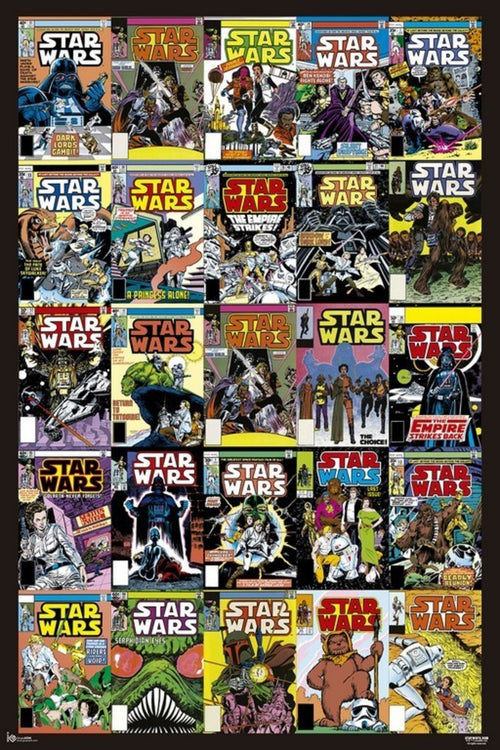 Grupo Erik GPE4772 Star Wars Classic Cover Comic Póster 61X91,5cm | Yourdecoration.es