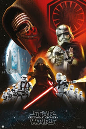 Grupo Erik GPE4894 Star Wars Classic Empire Black Póster 61X91,5cm | Yourdecoration.es