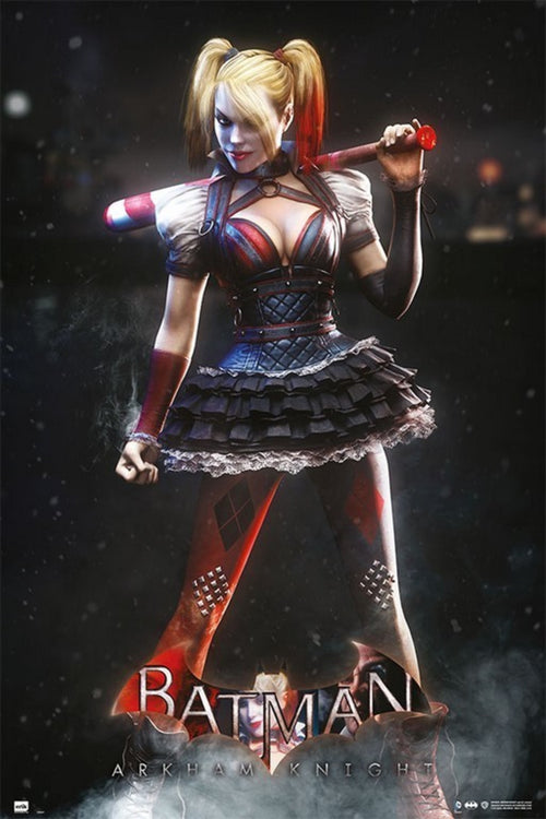 Grupo Erik GPE4917 Dc Comics Batman Arkham Knight Harley Quinn Póster 61X91,5cm | Yourdecoration.es