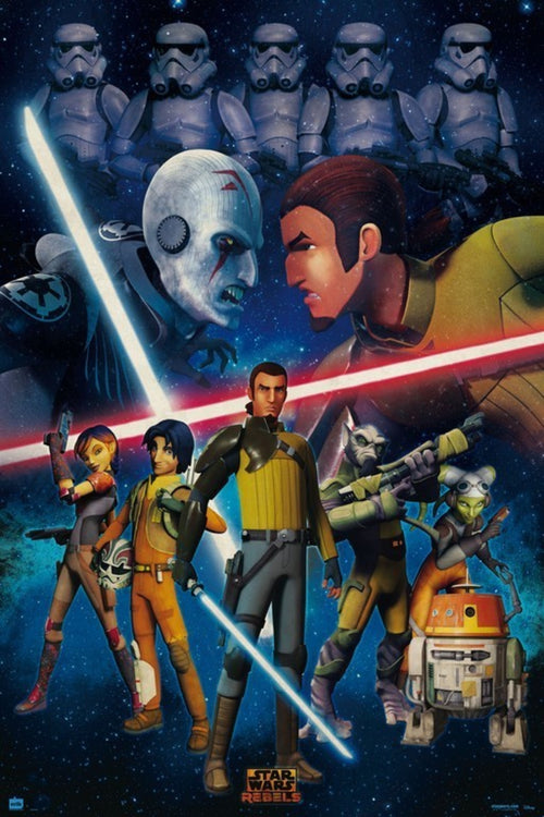 Grupo Erik GPE4940 Star Wars Rebels Duelo Póster 61X91,5cm | Yourdecoration.es