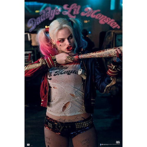 Grupo Erik GPE5051 Suicide Squad Harley Quinn Póster 61X91,5cm | Yourdecoration.es