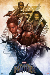 Grupo Erik GPE5190 Marvel Black Panther Póster 61X91,5cm | Yourdecoration.es