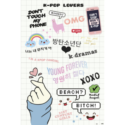 Grupo Erik GPE5269 Kpop Lovers Póster 61X91,5cm | Yourdecoration.es