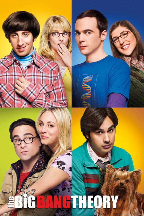 Grupo Erik GPE5328 The Big Bang Theory Mosaico Póster 61X91,5cm | Yourdecoration.es