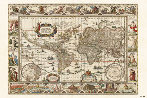 Grupo Erik GPE5452 Ancient World Map Póster 91,5X61cm | Yourdecoration.es