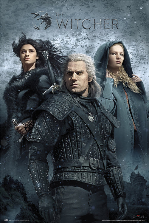 Grupo Erik GPE5464 The Witcher Characters Póster 61X91,5cm | Yourdecoration.es