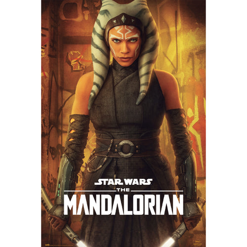 Grupo Erik GPE5494 Star Wars The Mandalorian Ahsoka Tano Póster 61X91,5cm | Yourdecoration.es