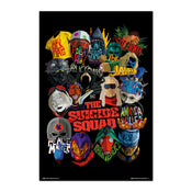 Grupo Erik GPE5519 Dc Comics Suicide Squad Graphics Póster 61X91,5cm | Yourdecoration.es