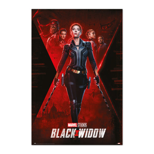 Grupo Erik GPE5574 Marvel Black Widow Póster 61X91,5cm | Yourdecoration.es