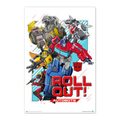 Grupo Erik Gpe5583 Póster Transformers Roll Out | Yourdecoration.es