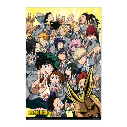 Grupo Erik Gpe5598 Póster My Hero Academia U A Class 1 A | Yourdecoration.es