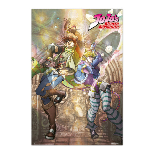 Grupo Erik Gpe5617 Jojos Bizarre Adventure Joseph Joestar Caesar Zeppeli Póster 61X91 5cm | Yourdecoration.es