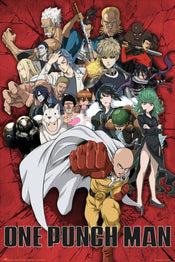 Grupo Erik Gpe5622 One Punch Man Heroes Póster 61x91 5cm | Yourdecoration.es