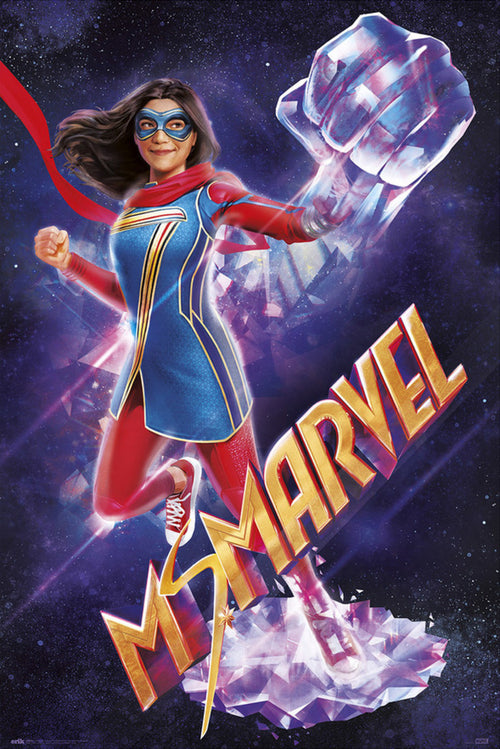 Grupo Erik Gpe5665 Ms Marvel Super Hero Póster 61x91 5cm | Yourdecoration.es