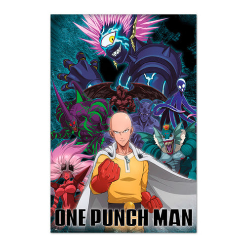 Grupo Erik Gpe5680 One Punch Man Saitama Vs Villain Póster 61x91 5cm | Yourdecoration.es