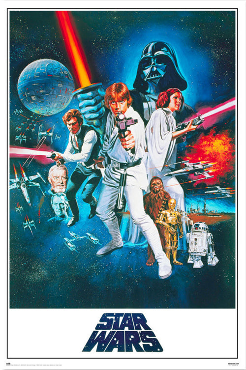 Grupo Erik Gpe5688 Star Wars Classic La Guerra De Las Galaxiax Póster 61x91 5cm | Yourdecoration.es