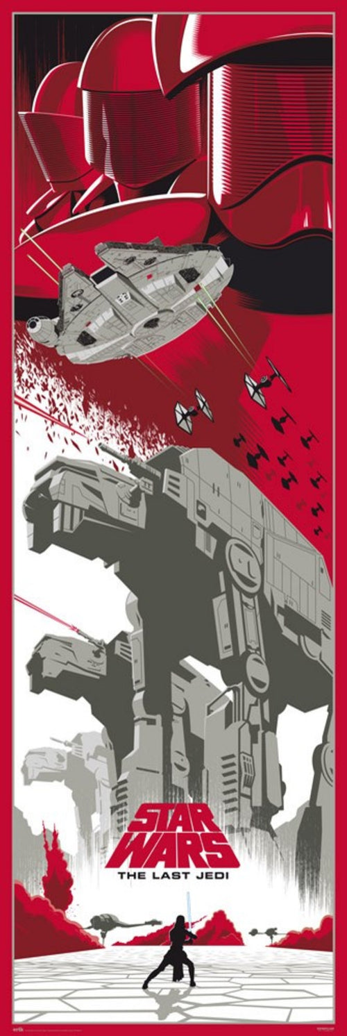 Grupo Erik PPGE8067 Star Wars Episode Viii Póster 53X158cm | Yourdecoration.es