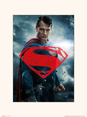 Grupo Erik Dc Batman V Superman Superman Glyph Reproducción de arte 30X40cm | Yourdecoration.es