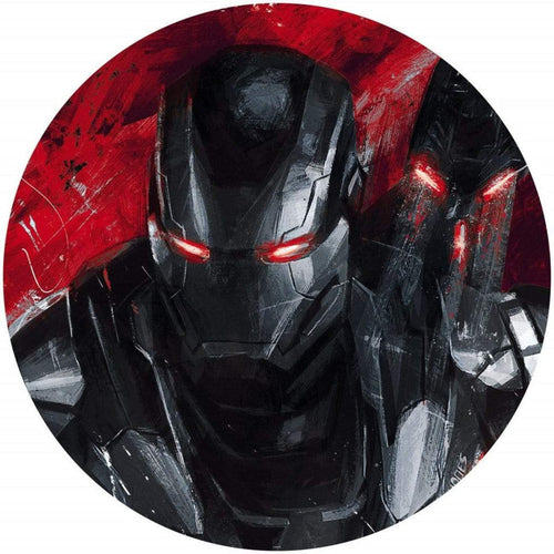 komar avengers painting war machine Autoadhesivo Fotomural 125x125cm Redondo | Yourdecoration.es