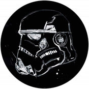 komar star wars ink stormtrooper Autoadhesivo Fotomural 125x125cm Redondo | Yourdecoration.es