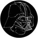 komar star wars ink vader Autoadhesivo Fotomural 125x125cm Redondo | Yourdecoration.es