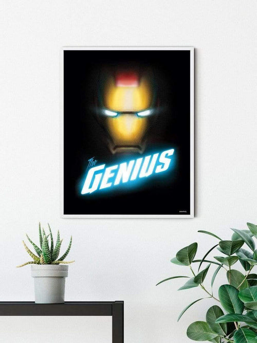 Komar Avengers The Genius Reproducción de arte 30x40cm Sfeer | Yourdecoration.es