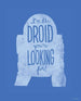 Komar Star Wars Silhouette Quotes R2D2 Reproducción de arte 40x50cm | Yourdecoration.es