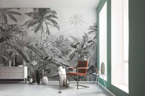 p013 vd4 komar amazonia black and white Fotomural Tejido No Tejido 400x250cm 4 Tiras Ambiente | Yourdecoration.es