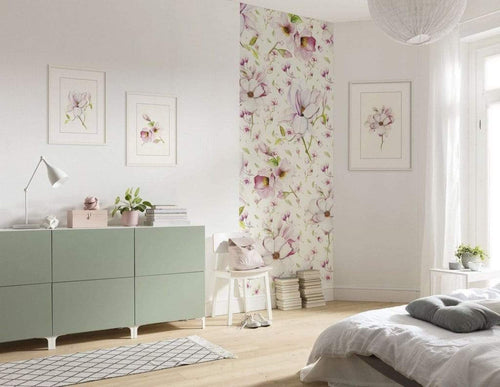 p043 vd1 komar magnolia Fotomural Tejido No Tejido 100x250cm 1 Tira Ambiente | Yourdecoration.es