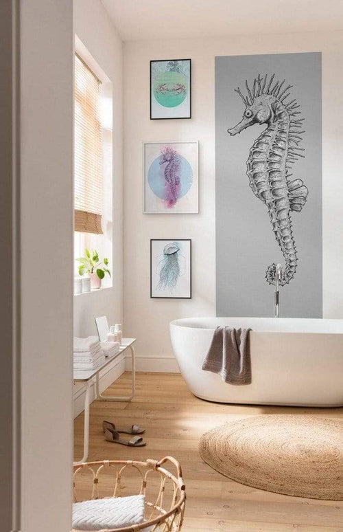 p082 vd1 komar seahorse Fotomural Tejido No Tejido 100x250cm 1 Tira Ambiente | Yourdecoration.es