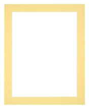 Paspartú Tamaño del Marco 20x25 cm - Tamaño de la Foto 9x13 cm - Amarillo