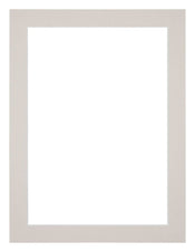 Paspartú Tamaño del Marco 60x80 cm - Tamaño de la Foto 55x75 cm - Granito Gris