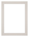 Paspartú Tamaño del Marco 75x100 cm - Tamaño de la Foto 61x91,5 cm - Granito Gris