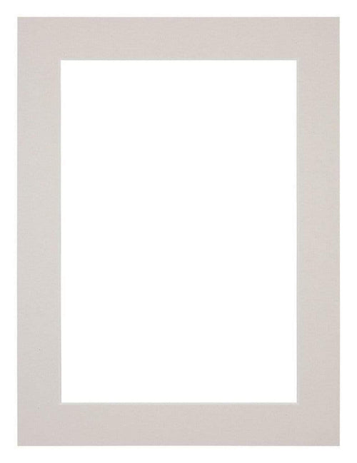 Paspartú Tamaño del Marco 48x68 cm - Tamaño de la Foto 40x50 cm - Granito Gris