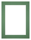 Paspartú Tamaño del Marco 48x68 cm - Tamaño de la Foto 40x50 cm - Bosque Verde
