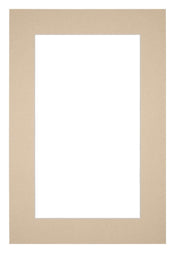 Paspartú Tamaño del Marco 61x91.5 cm - Tamaño de la Foto 50x80 cm - Beige