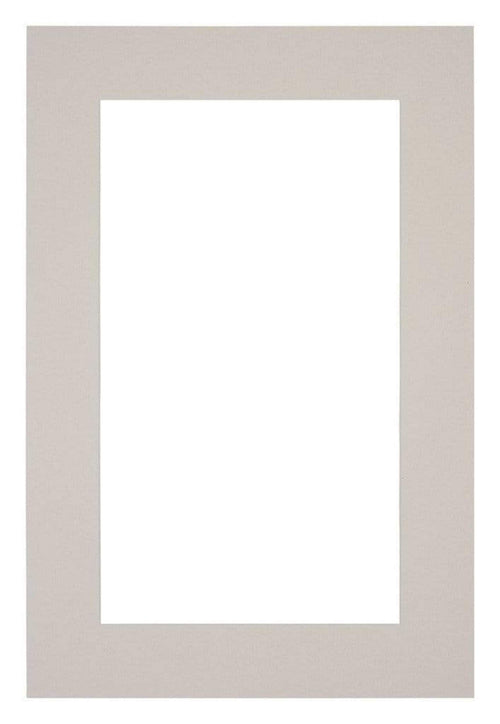 Paspartú Tamaño del Marco 62x93 cm - Tamaño de la Foto 50x70 cm - Granito Gris