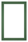 Paspartú Tamaño del Marco 40x60 cm - Tamaño de la Foto 35x55 cm - Bosque Verde
